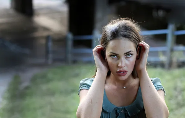 Wallpaper look, bokeh, Claire, photo for mobile and desktop, section