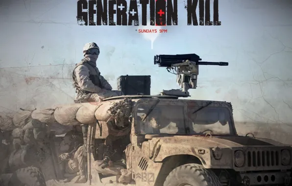 Transport, The series, Movies, Generation kill, Generation Kill