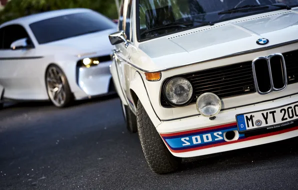 Concept, Auto, Retro, BMW, Machine, Logo, Machine, Two