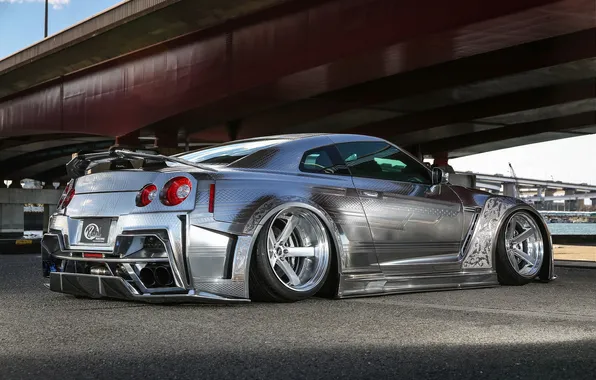 Nissan, sports car, GTR, Nissan GTR, sports car, 2015, Kuhl Racing Project