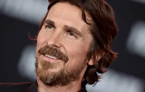 Close-up, portrait, actor, Christian Bale, Christian Bale