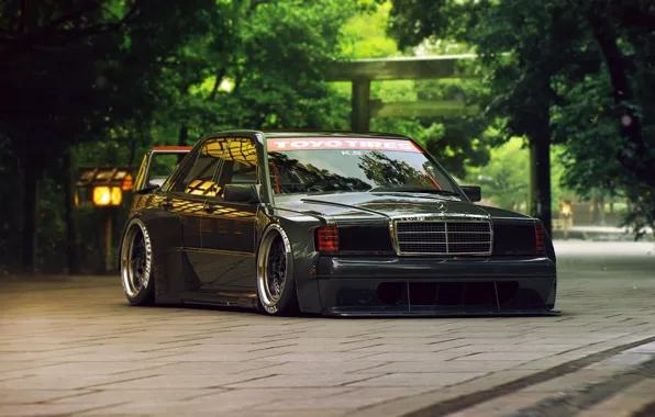 Picture Mercedes-Benz, Tuning, Future, 190E, by Khyzyl Saleem