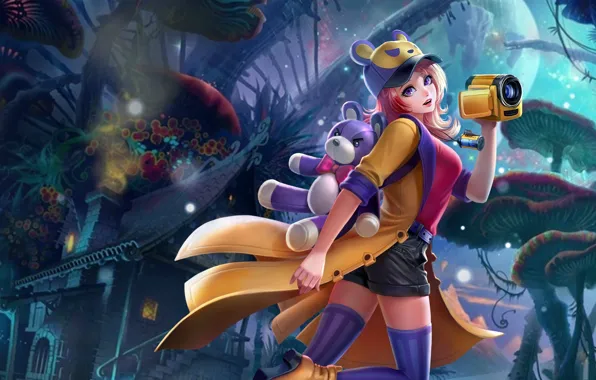 Toy, the game, fantasy, art, girl