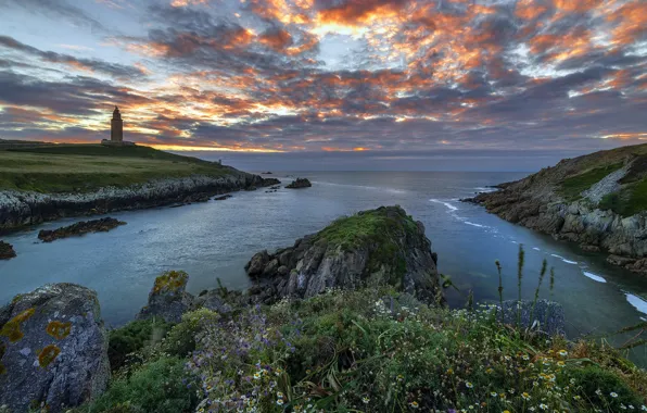 Galicia, Corunna, A Coruña, Tower of Hercules