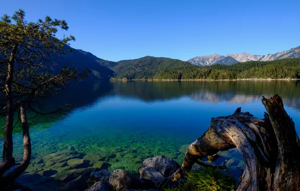 Lake, Germany, Eibsee
