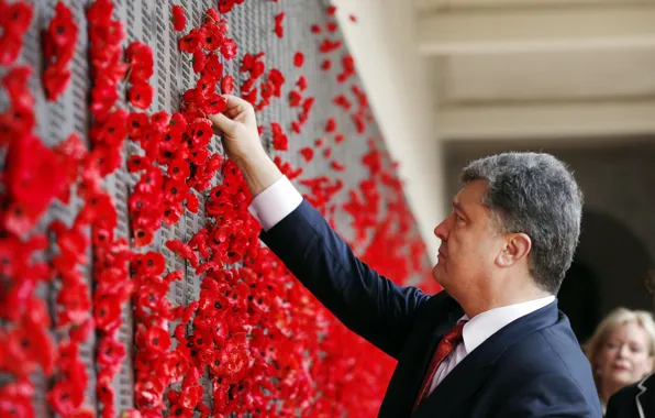 Flowers, Ukraine, The second World war, Memory, Red poppies, Petro Poroshenko, May 8