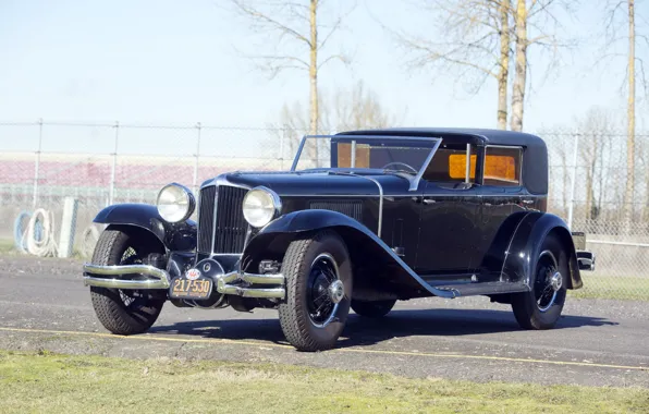 Retro cars, 1930, by Murphy, Town Car, Cord L-29 Town Car, Cord L-29