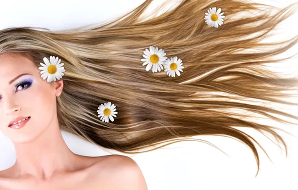 Girl, Wallpaper, hair, spring, hairstyle