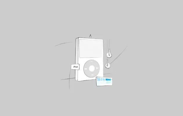 Ipod, minimalism, player