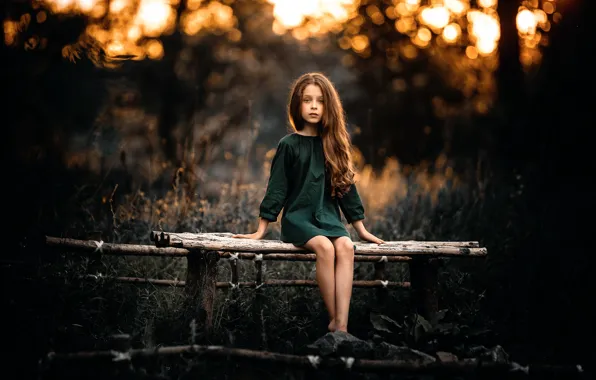 Look, nature, girl, the beauty, Sergey Piltnik