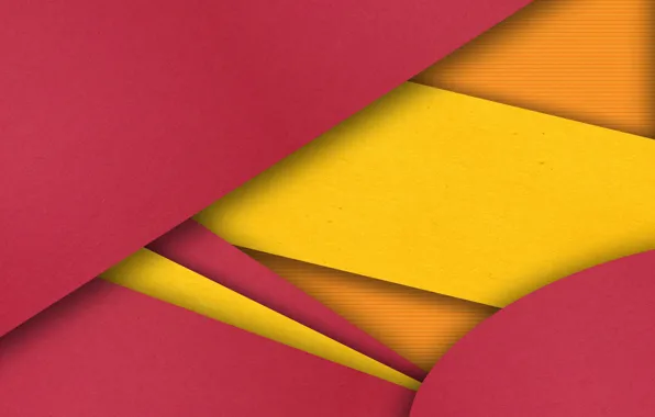 Picture red, yellow, art, pattern