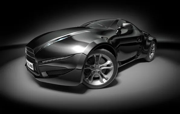 Picture car, machine, Rendering, sports, sports car