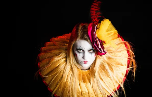 Look, girl, makeup