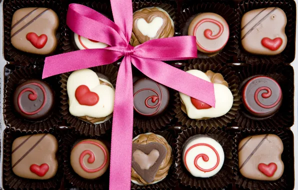 Picture candy, love, heart, romantic, chocolate, gift, valentine`s day