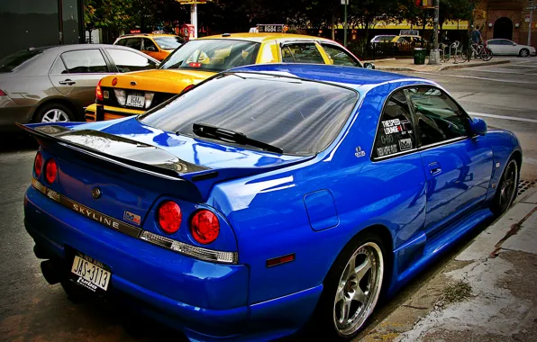 Wallpaper GTR, Nissan, Skyline, JDM, R33 images for desktop, section ...