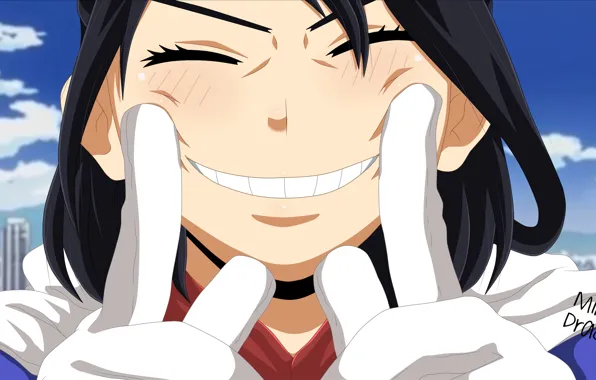 Girl, smile, My hero Academy, Boku No Hero Academy