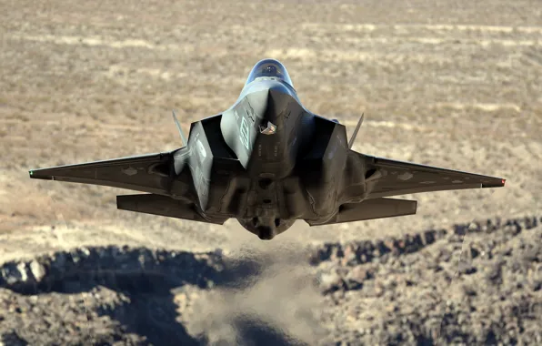 Picture F 35, fighter-bomber, USA