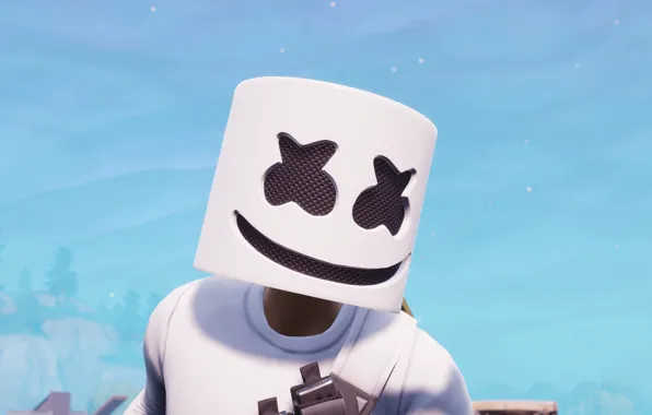 Smile, Fortnite, marshmallow