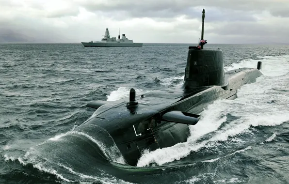 Submarine, atomic, The Royal Navy, Astute