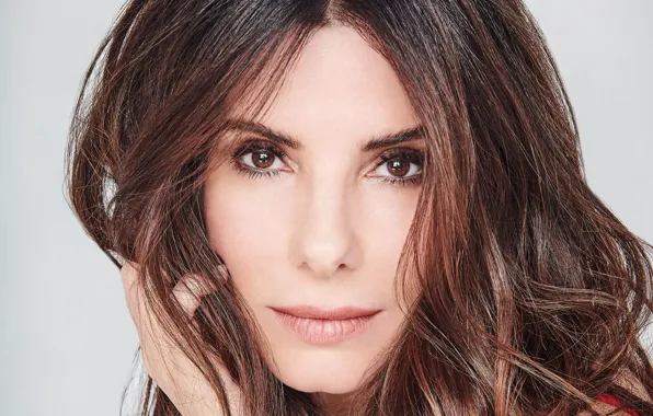 Picture look, pose, portrait, makeup, actress, hair, Sandra Bullock, Sandra bullock