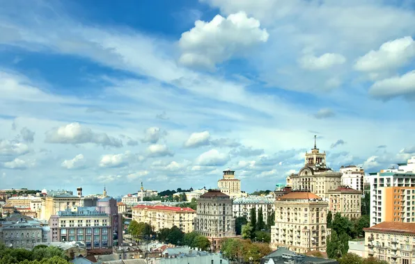 Picture photo, The sky, Clouds, Home, The city, Ukraine, Kiev