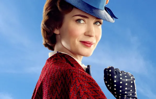 Picture Emily Blunt, Emily Blunt, Returns, Mary Poppins Returns, Mary Poppins