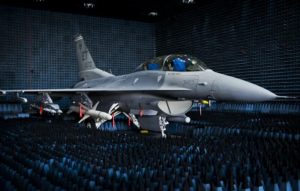 Picture fighter, F-16, Fighting Falcon, multipurpose, testing