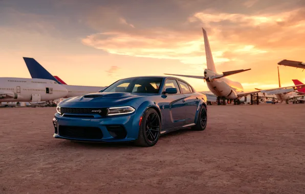 Machine, aircraft, optics, Dodge, Charger, Hellcat, SRT