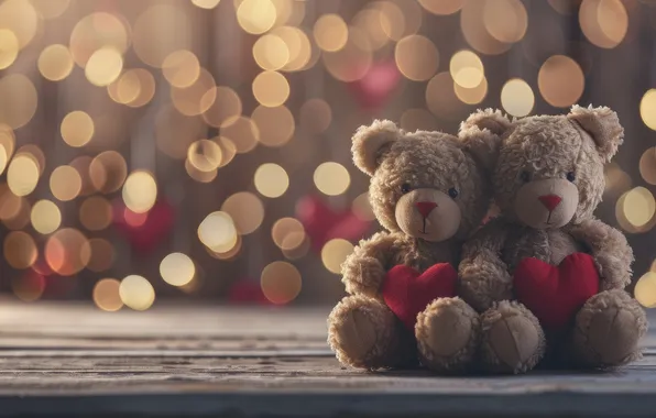 Love, holiday, heart, toys, Board, heart, hearts, bears
