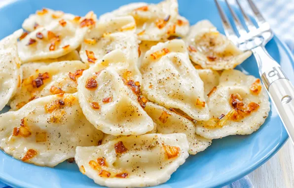 Meat, hot, plug, spices, the dough, dumplings, spice, pelmeni