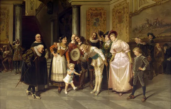 Picture picture, painting, painting, Minuet, Paul Mauriat