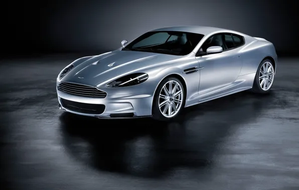 Aston Martin, DBS, silver
