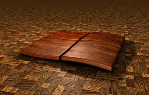 Windows, Wood, Logo