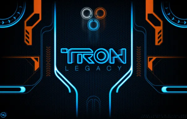 Picture lines, legacy, tron, neon