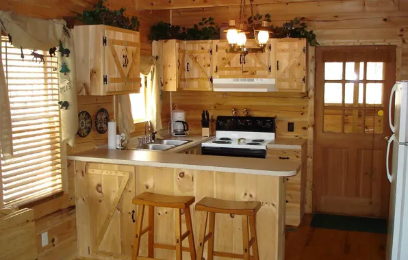 Design, style, interior, kitchen, country house