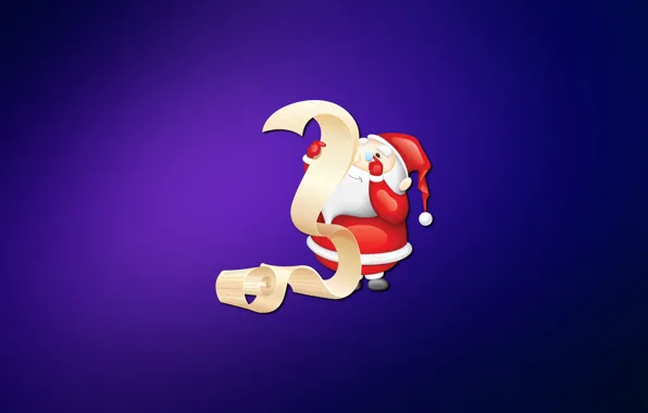 Minimalism, Christmas, Background, New year, Holiday, Santa Claus, Art, Christmas