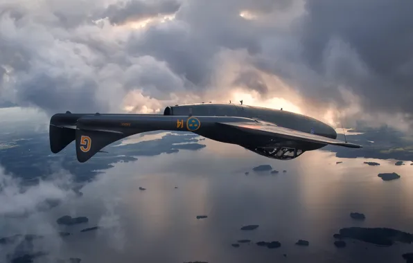 British, Vampire, jet fighter, De Havilland