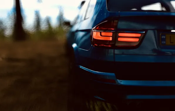HDR, BMW, Wood, Game, SUV, X5M, Offroad, UHD