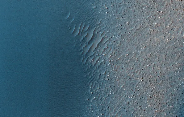 Traces, desert, Mars, the land of Noah