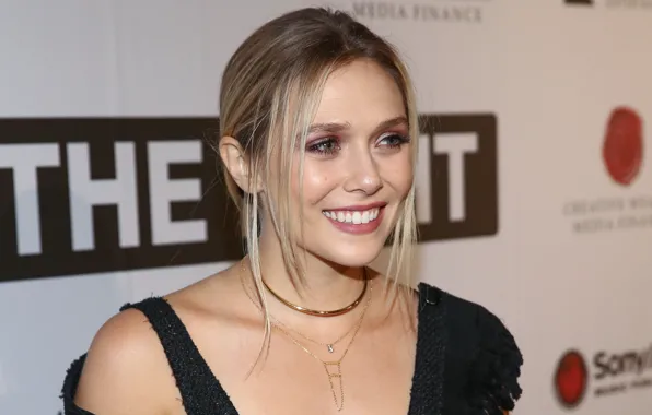 Look, pose, smile, makeup, photoshoot, hair, Elizabeth Olsen, Elizabeth Olsen