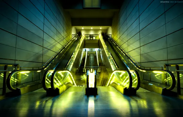 Light, escalator, streamline, ladyrapid