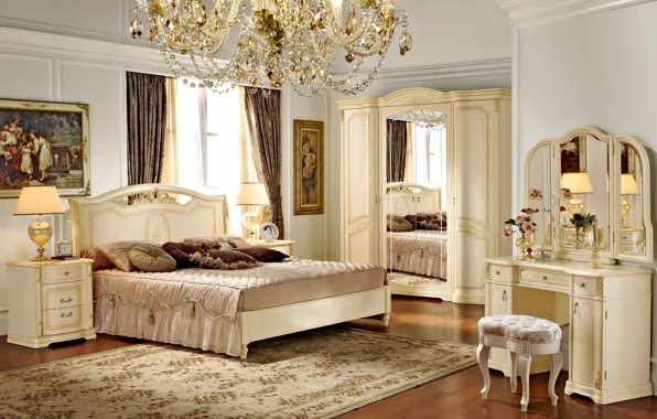 Room, interior, bedroom