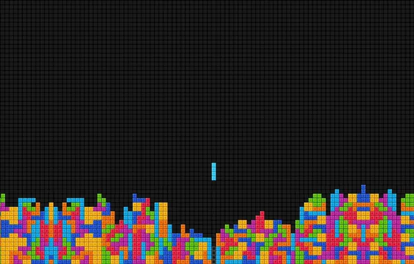 Picture color, blocks, minimalism, Tetris, tetris