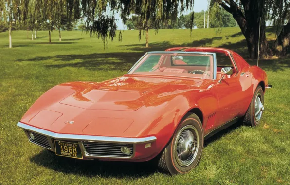 Auto, Corvette, Chevrolet, sports car, Chevrolet, Coupe, Corvette, 1968