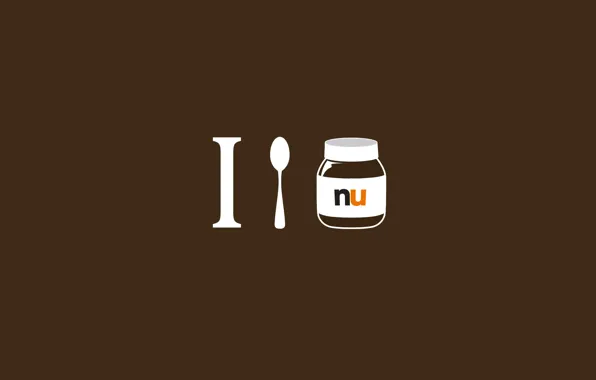 Spoon, Nutella, spoon, Nutella