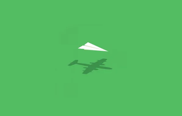 Green, Air, paper