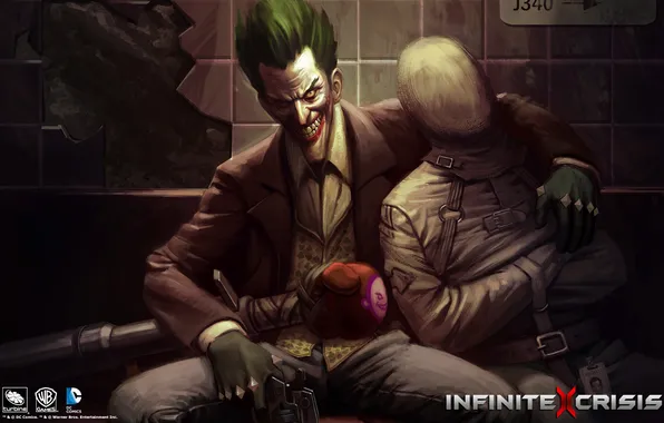 Picture joker, dc comics, infinite crisis, moba