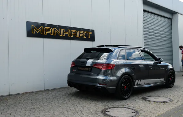 Audi, rear view, 500, RS3, Manhart, RS 3, 2019, Manhart 500