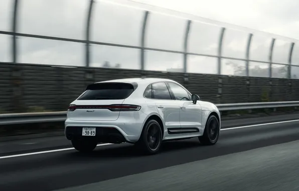 Picture Porsche, drive, Macan, Porsche Macan T