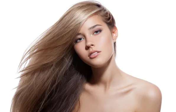 Girl, pretty, look, blonde